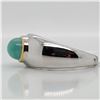 Image 2 : EC129-128 SILVER SAKOTA EMERALD(1.3CT) RING