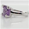 Image 2 : EC129-136 SILVER BRAZIL AMETHYST(4.15CT) DIAMOND(0