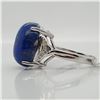 Image 2 : EC129-133 SILVER LAPIS (9.25CT) DIAMOND(0.25CT) RI