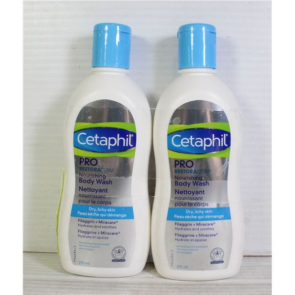 2 BOTTLES OF CETAPHIL PRO RESTORA DERM NOURISHING