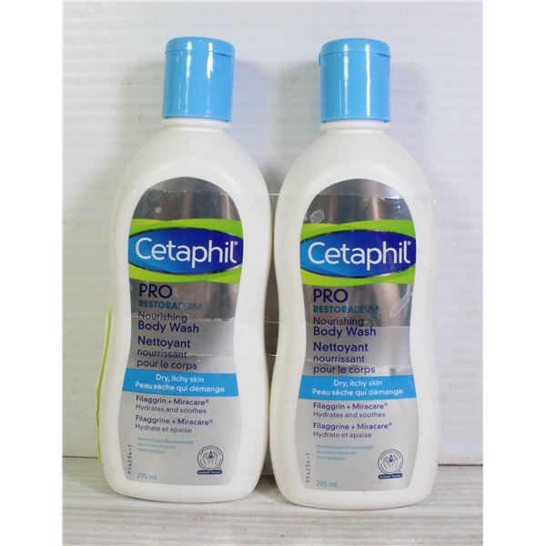 2 BOTTLES OF CETAPHIL PRO RESTORA DERM NOURISHING