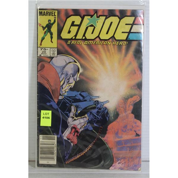 MARVEL G.I. JOE A REAL AMERICAN  HERO #29