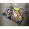 Image 1 : BAG LOT OF ASSORTED CHOCOLATE BARS + CANDY