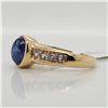 Image 2 : EC129-143 SILVER TANZANITE(1.9CT) RING