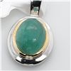 Image 1 : EC129-149 SILVER SAKOTA EMERALD(1.3CT) PENDANT