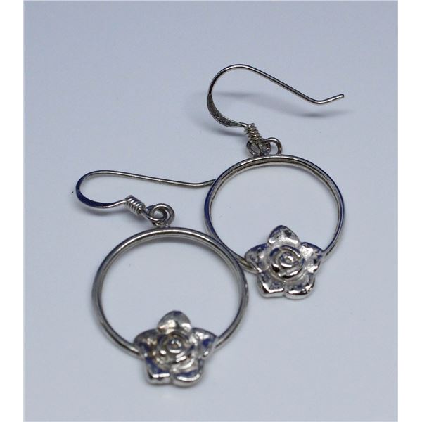 BZ415-191 SILVER EARRINGS