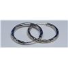 Image 1 : BZ415-178 SILVER SMALL HOOP EARRINGS