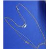 #360-STERLING SILVER NECKLACE & PENDANT 2 pcs