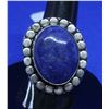 #65-NATURAL LAPIZ LAZULI RING SIZE 7.5