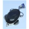 Image 1 : #5-NATURAL OBSIDIAN PENDANT