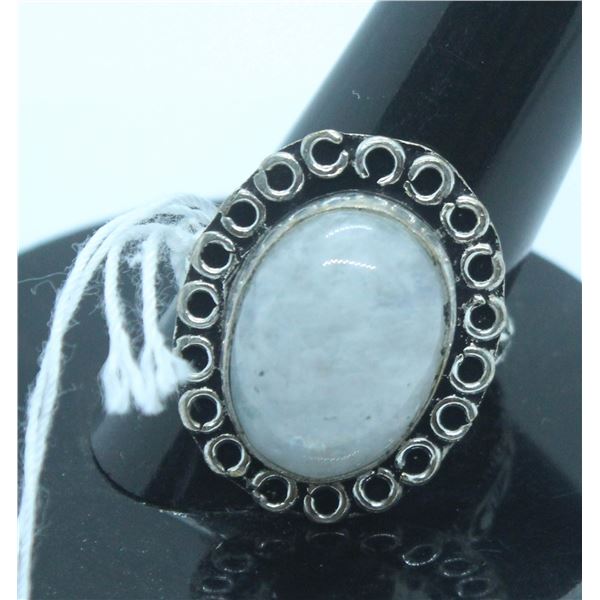 #41-NATURAL MOONSTONE RING SIZE 8.5