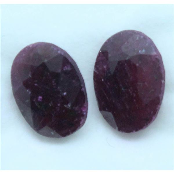 #165-RED RUBY GEMSTONES 19.15ct