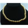 Image 1 : #289-SEA SHELL PEARL NECKLACE 16"/8mm