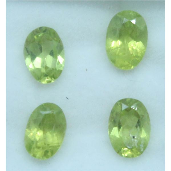 #120-GREEN PERIDOT GEMSTONE 3.5ct