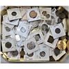 Image 1 : COLLECTOR TIN CONTAINING 43 ASSORTED WORLD COINS