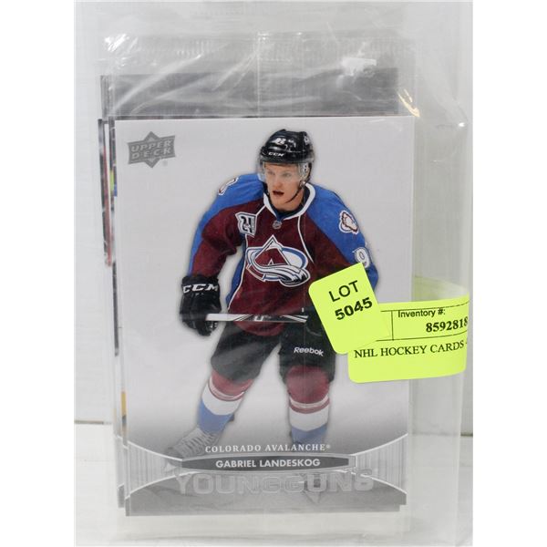 NHL HOCKEY CARDS 4 X 6  SIZE