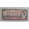 Image 1 : BETTER CONDITION 1954 $2 MODIFIED BANKNOTE