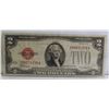 Image 1 : 1928 D SERIES USA MONTICELLO $2 BANKNOTE