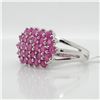 Image 2 : EC129-141 SILVER RUBY(1.8CT) RING