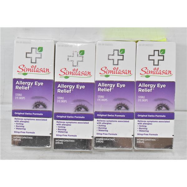 4PK SIMILASAN COMPLETE EYE RELIEF 10ML EA