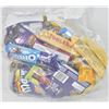 Image 1 : BAG LOT OF ASSORTED CHOCOLATE BARS + CANDY