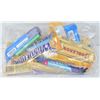 Image 1 : BAG LOT OF ASSORTED CHOCOLATE BARS + CANDY