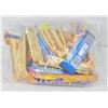 Image 1 : BAG LOT OF ASSORTED CHOCOLATE BARS + CANDY