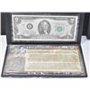 Image 1 : USA BI-CENTENNIAL DOLLARS COIN SET $1 COIN/$2 BILL