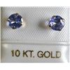 Image 1 : BZ415-193 10K TANZANITE (1.2CT) EARRINGS