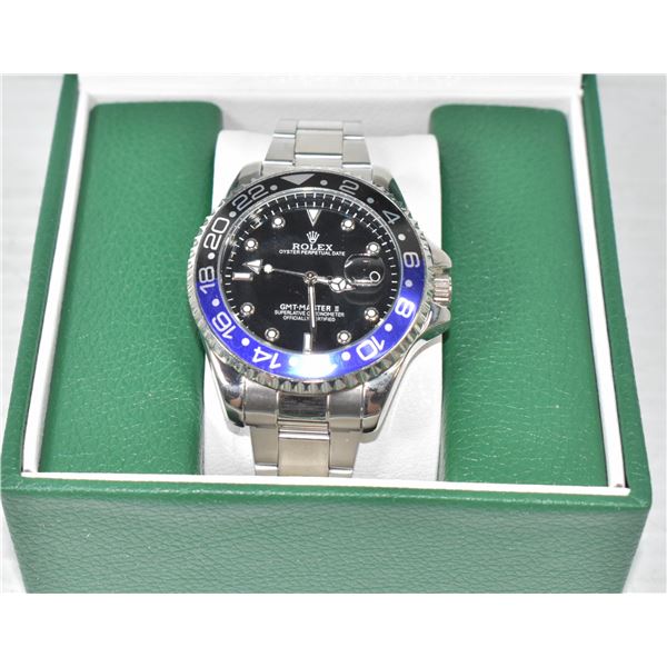 NEW ROLEX "GMT MASTER II" REPLICA SUPERLATIVE