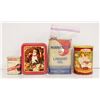 Image 2 : FLAT OF VINTAGE COLLECTIBLE TINS & CONTAINERS