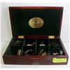 Image 1 : DISPLAY BOX WITH WATCHES & BUSINESS CARD HOLDER