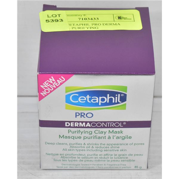 BOX OF CETAPHIL PRO DERMA CONTROL PURIFYING