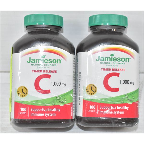 2PK JAMISON VITAMIN C 1000MG TIMED RELEASE