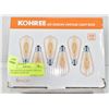 Image 1 : 6PK BOX OF LED EDISON VINTAGE FILIMENT BULBS 4W