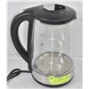 Image 1 : GLASS CORDLESS KETTLE WITH LED LIGHTS