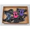 Image 1 : FLAT LOT OF 3 SMALL PADDED PET HARNESSES