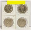 Image 2 : 4 X CANADIAN 1960 DOLLAR COINS