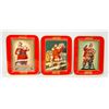 Image 1 : FLAT LOT OF 6 COLLECTIBLE COCA-COLA TRAYS