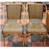 PAIR WICKER CHAIRS