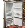 Image 2 : HAIER 15CU FT S/S BOTTOM FREEZER FRIDGE