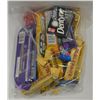 BAG OF ASSORTED CHOCOLATE BARS + CANDY & MORE