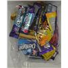 BAG OF ASSORTED CHOCOLATE BARS + CANDY & MORE