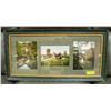 Image 1 : ANTIQUE FRAMED LANDSCAPES & CASTLE RUINS 31" X 16"