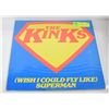 Image 1 : THE KINKS SUPERMAN RECORD SCARCE BLUE VINYL