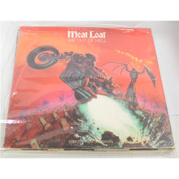 4 RECORDS MEAT LOAF THE KNACK HEART EAGLES