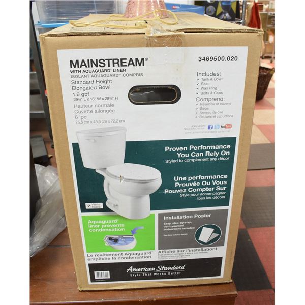 NEW AMERICAN STANDARD MAINSTREAM STANDARD TOILET