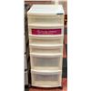 Image 1 : 6 DRAWER STORAGE UNIT ON ROLLERS