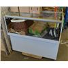 Image 1 : APPROX 48" X 42" DISPLAY CABINET WITH CONTENTS