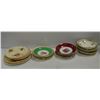 Image 1 : BOX OF ASSORTED FINE CHINA SAUCERS